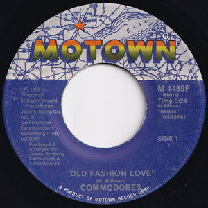 Commodores - Old Fashion Love / Sexy Lady (7 inch Record / Used)