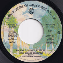 Load image into Gallery viewer, Ashford &amp; Simpson - By Way Of Love&#39;s Express / Too Bad (7 inch Record / Used)
