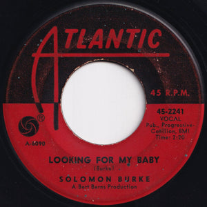 Solomon Burke - Everybody Needs Somebody To Love / Looking For My Baby (7 inch Record / Used)