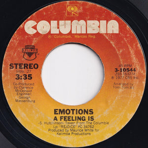 Emotions - Best Of My Love / A Feeling Is (7 inch Record / Used)