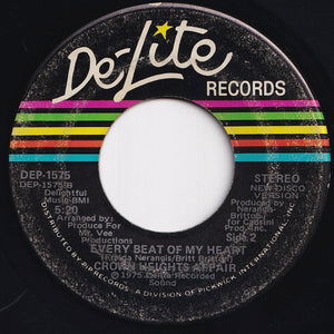 Crown Heights Affair - Every Beat Of My Heart / (New Disco Version) (7 inch Record / Used)