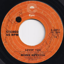 画像をギャラリービューアに読み込む, Minnie Riperton - Lovin&#39; You / The Edge Of A Dream (7 inch Record / Used)
