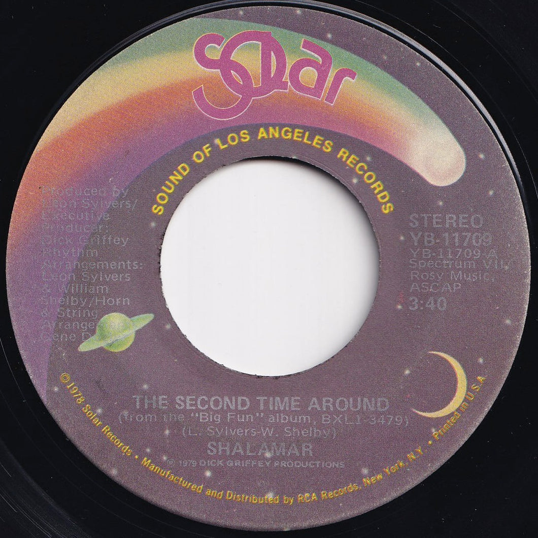 Shalamar - The Second Time Around / Leave It All Up To Love (7 inch Record / Used)