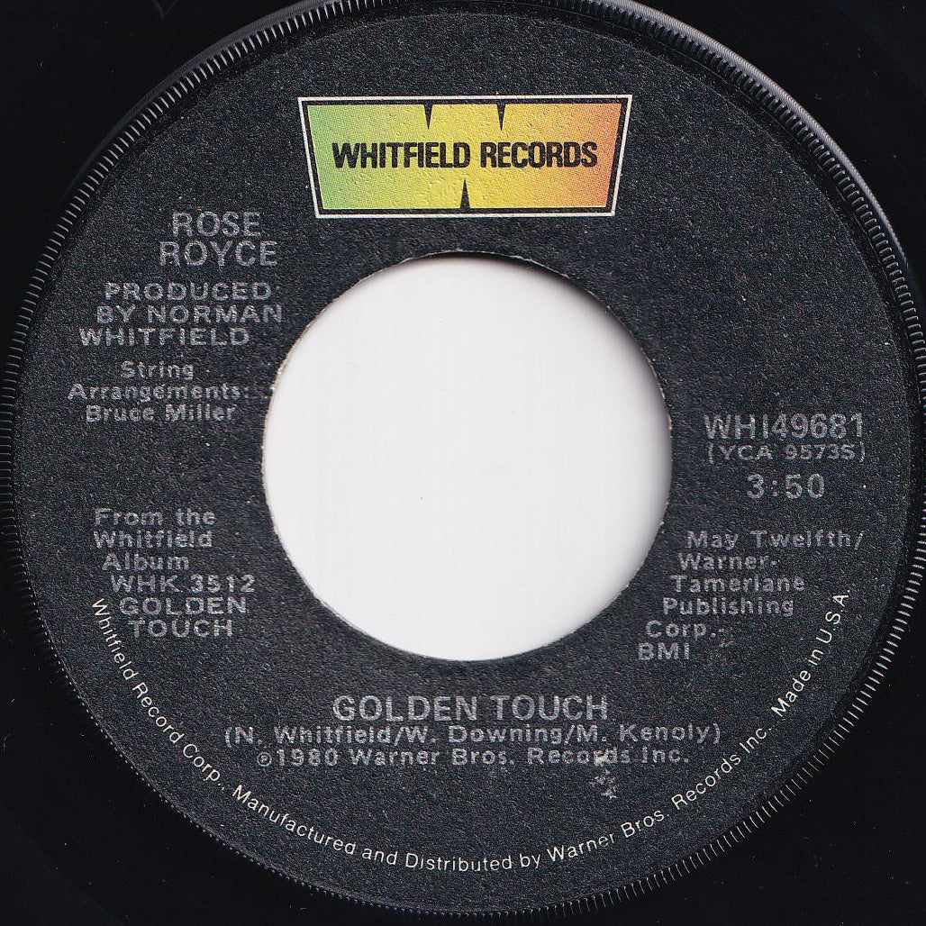 Rose Royce - Golden Touch / Love Is In The Air (7 inch Record / Used)