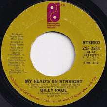 画像をギャラリービューアに読み込む, Billy Paul - Let&#39;s Make A Baby / My Head&#39;s On Straight (7 inch Record / Used)
