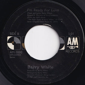 Barry White - For Your Love (I'll Do Most Anything) / I'm Ready For Love (7 inch Record / Used)