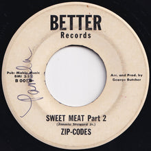 画像をギャラリービューアに読み込む, Zip-Codes - Sweet Meat (Part 1) / (Part 2) (7 inch Record / Used)
