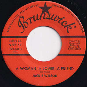 Jackie Wilson - (You Were Made For) All My Love / A Woman, A Lover, A Friend (7 inch Record / Used)