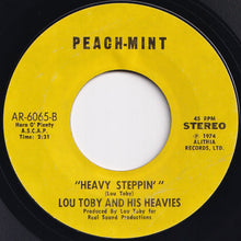 画像をギャラリービューアに読み込む, Steel, Jake And Jeff / Lou Toby And His Heavies - The Impeachment Story / Heavy Steppin&#39; (7 inch Record / Used)
