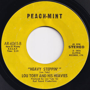 Steel, Jake And Jeff / Lou Toby And His Heavies - The Impeachment Story / Heavy Steppin' (7 inch Record / Used)