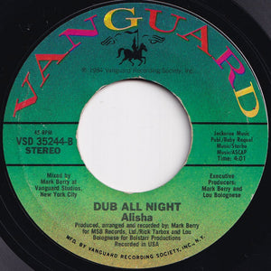 Alisha - All Night Passion / Dub All Night (7 inch Record / Used)