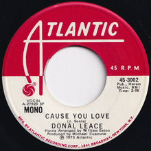 画像をギャラリービューアに読み込む, Donal Leace - Cause You Love (Stereo) / (Mono) (7 inch Record / Used)
