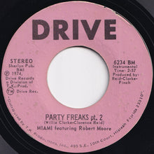 画像をギャラリービューアに読み込む, Miami, Robert Moore - Party Freaks (Part 1) / (Part 2) (7 inch Record / Used)
