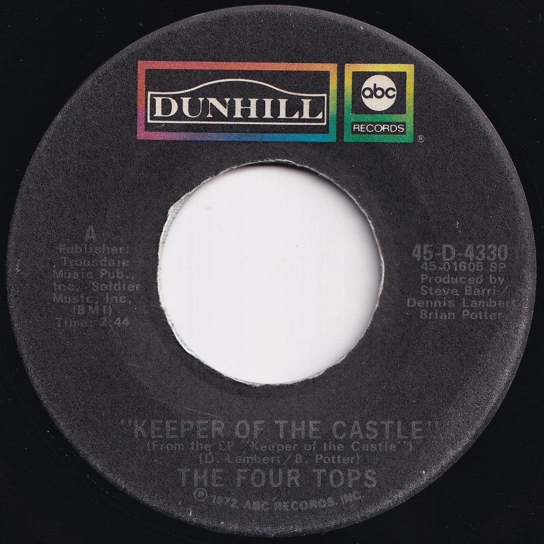 Four Tops - Keeper Of The Castle / Jubilee With Soul (7 inch Record / Used)