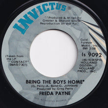 Load image into Gallery viewer, Freda Payne - Bring The Boys Home / I Shall Not Be Moved (7 inch Record / Used)
