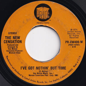 New Censation - Come Down To Earth / I've Got Nothin' But Time (7 inch Record / Used)