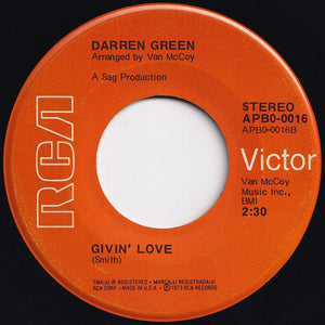 Darren Green - What Do You See In Him / Givin' Love (7 inch Record / Used)