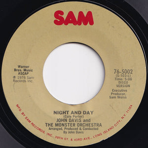 John Davis And The Monster Orchestra - Night And Day (Part 1) / (Disco Version) (7 inch Record / Used)