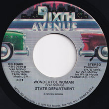 Load image into Gallery viewer, State Department - I&#39;m Counting On You / Wonderful Woman (7 inch Record / Used)
