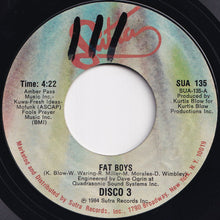 画像をギャラリービューアに読み込む, Disco 3 - Fat Boys / Human Beat Box (7 inch Record / Used)
