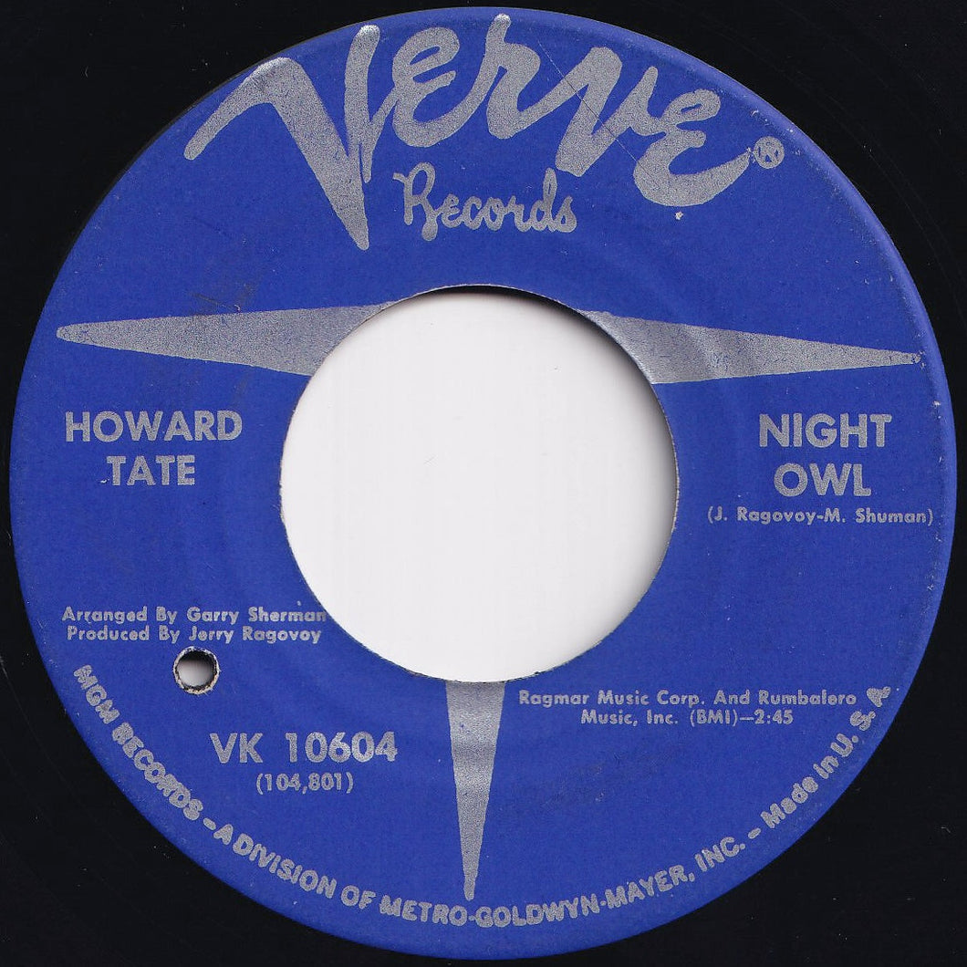 Howard Tate - Night Owl / Everyday I Have The Blues (7 inch Record / Used)