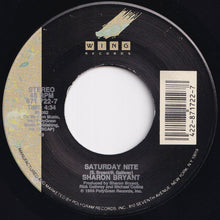 Load image into Gallery viewer, Sharon Bryant - Let Go / Saturday Nite (7 inch Record / Used)
