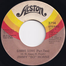 画像をギャラリービューアに読み込む, Jimmy &quot;Bo&quot; Horne - Gimme Some (Part 1) / (Part 2) (7 inch Record / Used)
