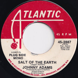 Johnny Adams - Salt Of The Earth / Salt Of The Earth (7 inch Record / Used)