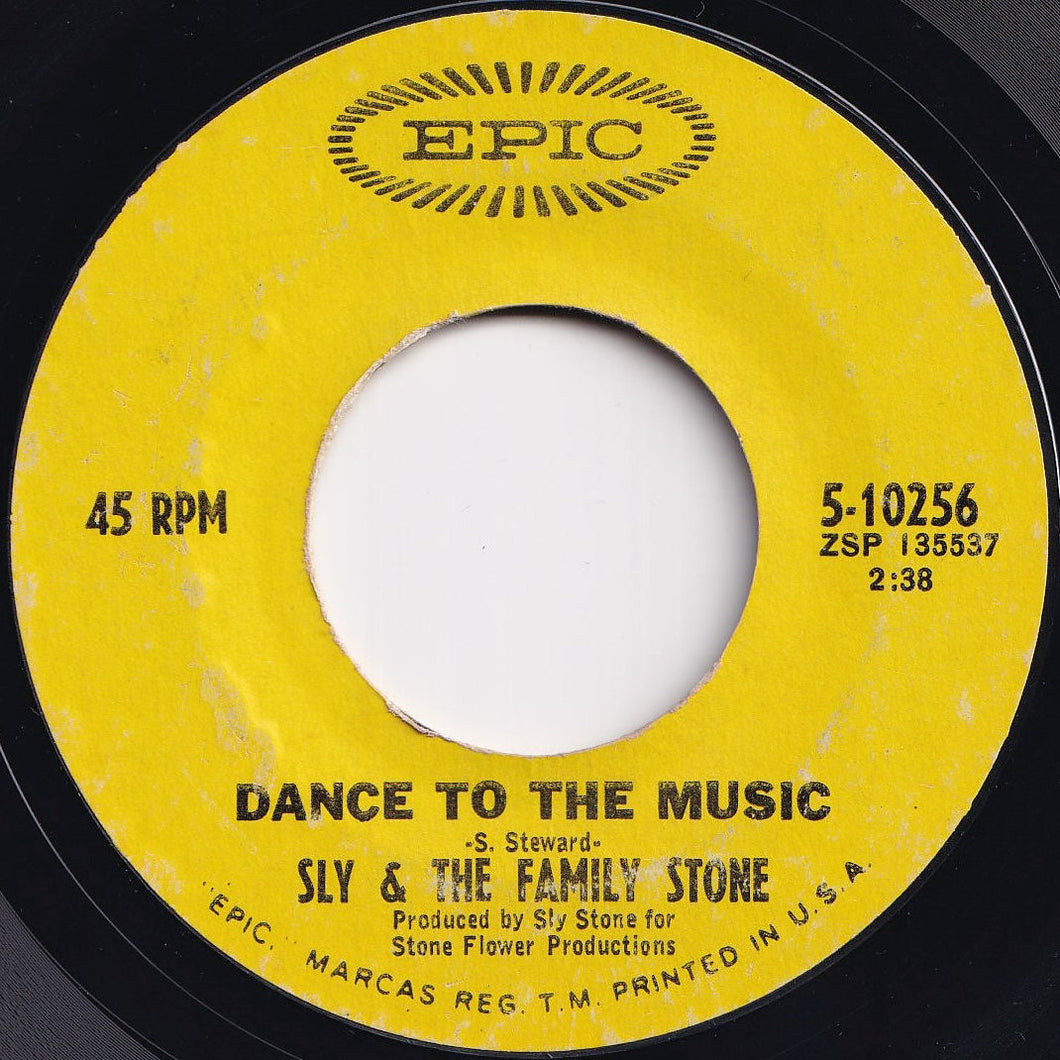 Sly & The Family Stone - Dance To The Music / Let Me Hear It From You (7 inch Record / Used)