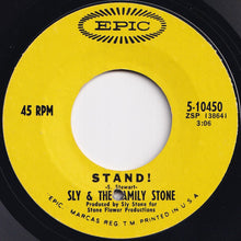 画像をギャラリービューアに読み込む, Sly &amp; The Family Stone - Stand! / I Want To Take You Higher (7 inch Record / Used)
