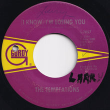 Load image into Gallery viewer, Temptations - (I Know) I&#39;m Losing You / I Couldn&#39;t Cry If I Wanted To (7 inch Record / Used)
