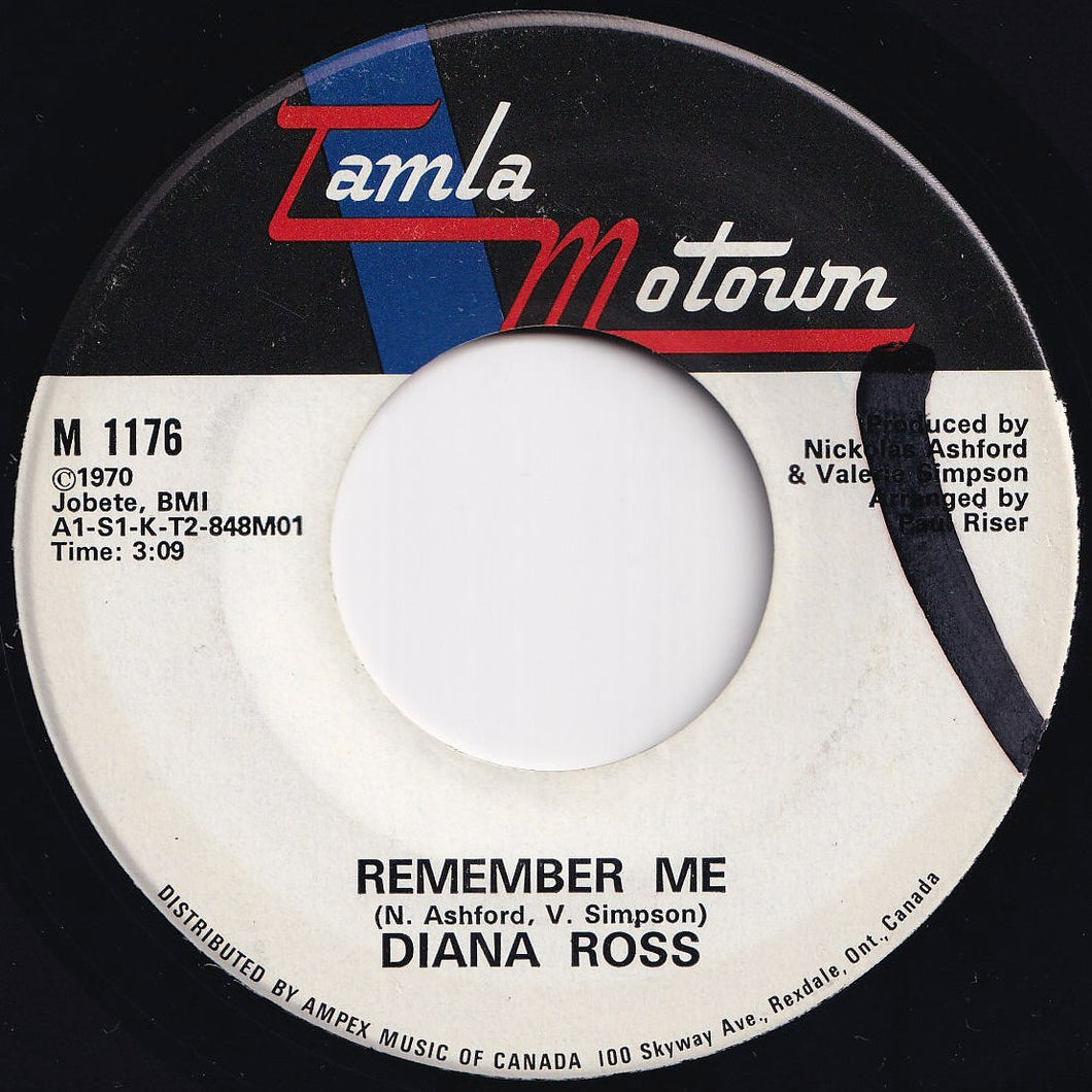 Diana Ross - Remember Me / How About You (7 inch Record / Used)