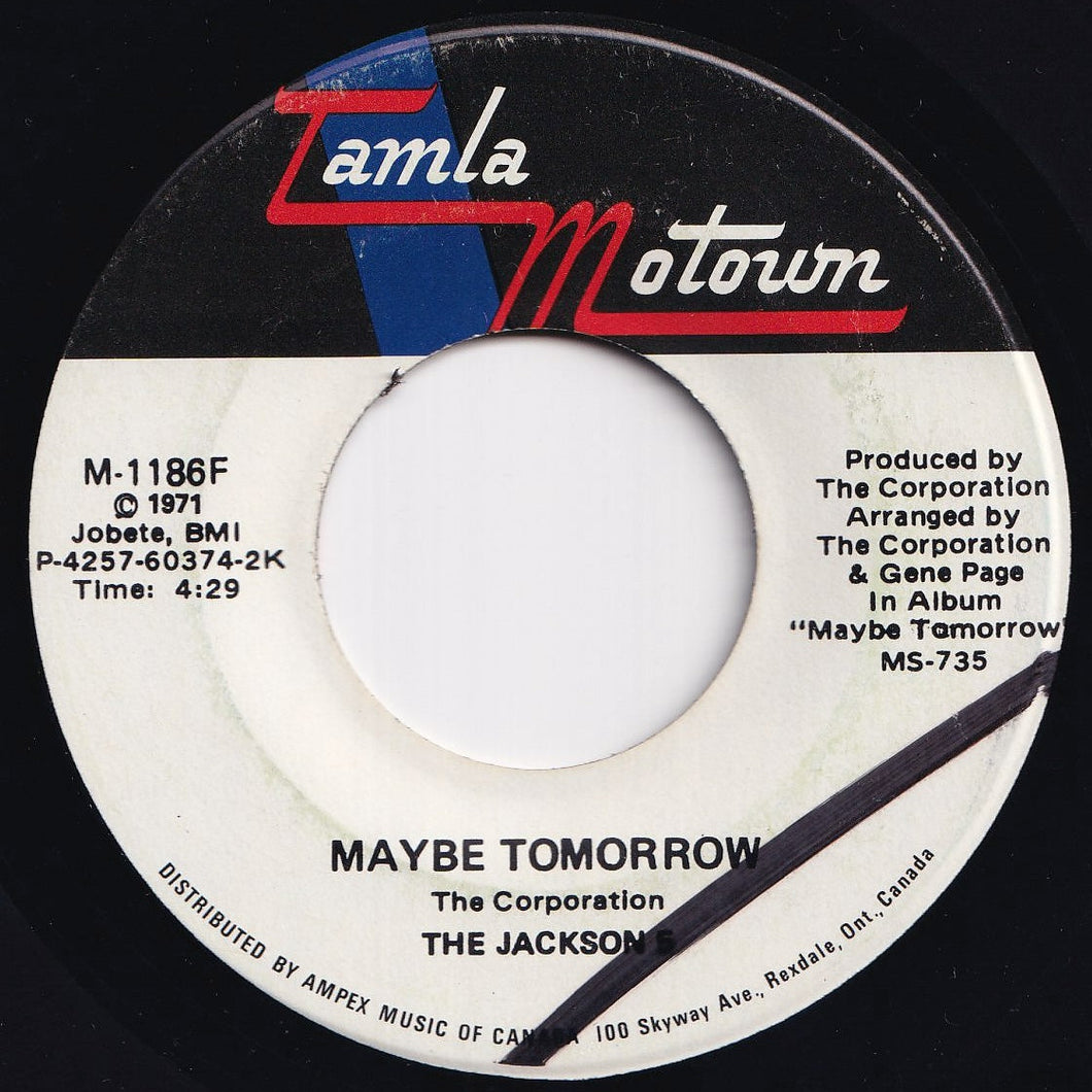 Jackson 5 - Maybe Tomorrow / I Will Find A Way (7 inch Record / Used)