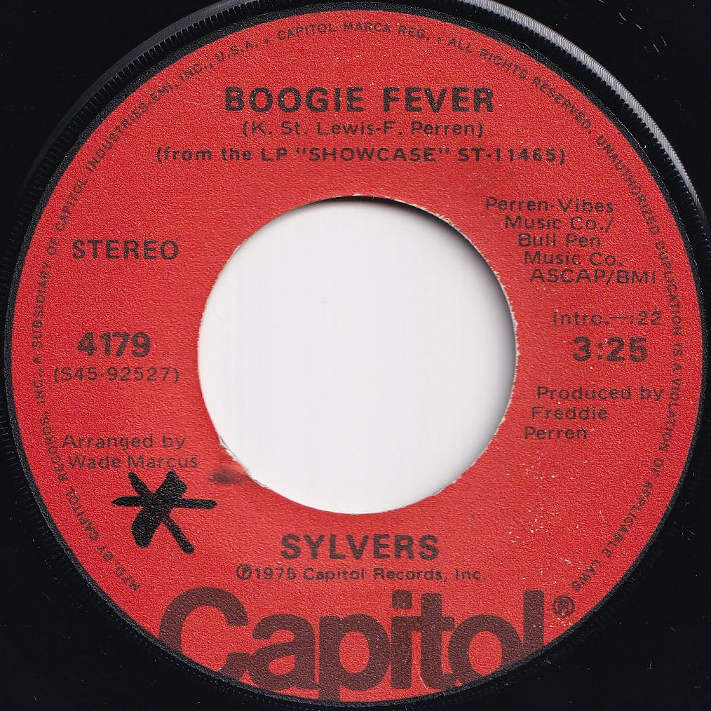 Sylvers - Boogie Fever / Free Style (7 inch Record / Used)