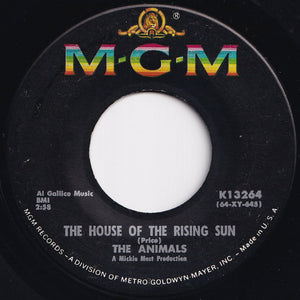 Animals - The House Of The Rising Sun / Talkin' 'Bout You (7 inch Record / Used)