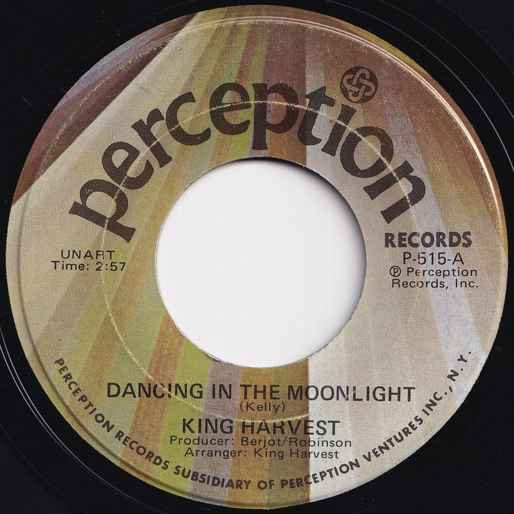 King Harvest - Dancing In The Moonlight / Marty And The Captain (7 inch Record / Used)