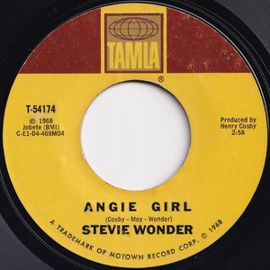 Stevie Wonder - For Once In My Life / Angie Girl (7 inch Record / Used)