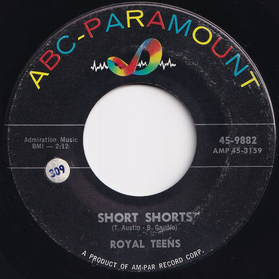 Royal Teens - Short Shorts / Planet Rock (7 inch Record / Used)