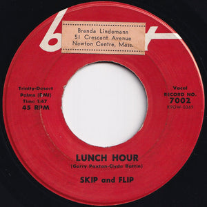 Skip and Flip - It Was I / Lunch Hour (7 inch Record / Used)