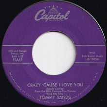 画像をギャラリービューアに読み込む, Tommy Sands - Sing Boy Sing / Crazy &#39;Cause I Love You (7 inch Record / Used)
