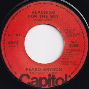 Peabo Bryson - Reaching For The Sky / You Haven't Learned About Love (7 inch Record / Used)