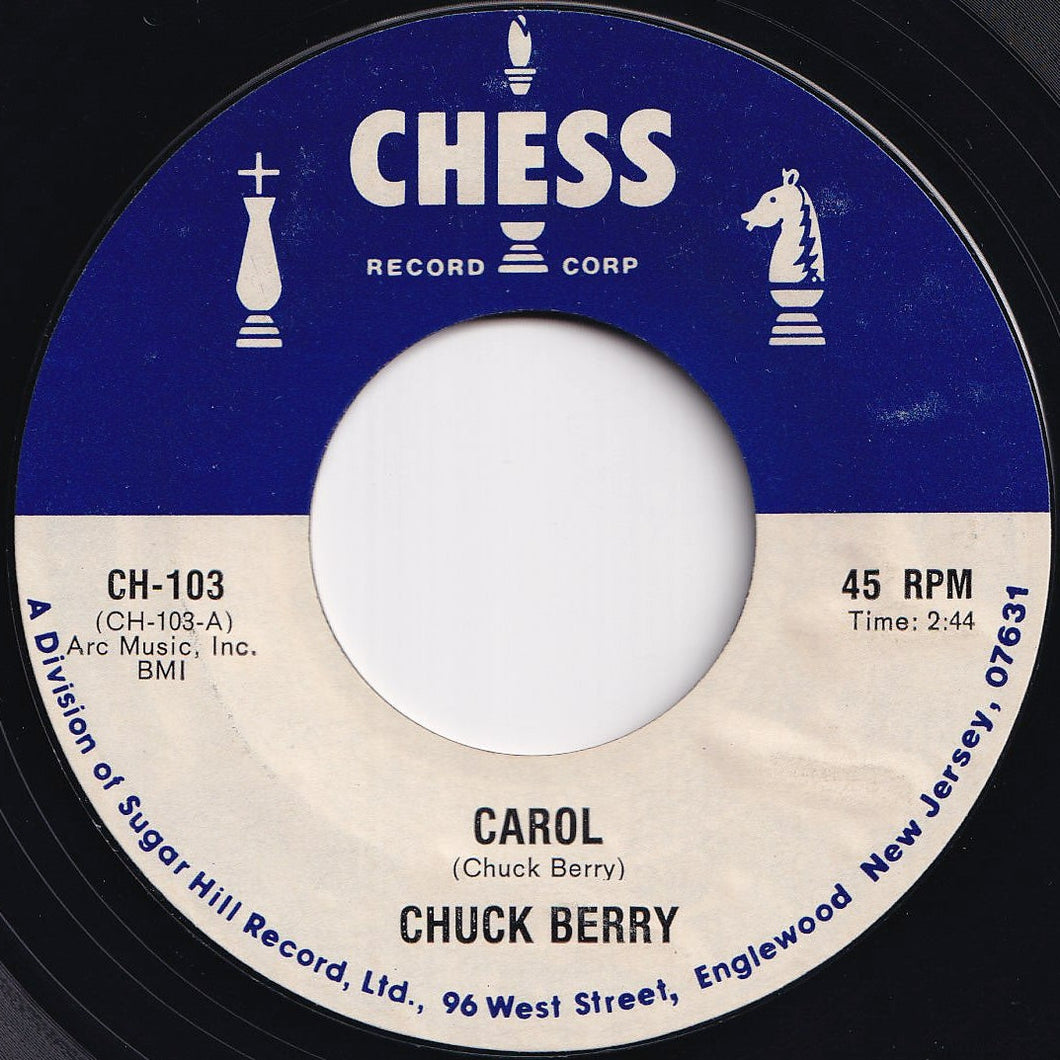 Chuck Berry - Carol / Sweet Little Rock & Roller (7 inch Record / Used)