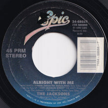 画像をギャラリービューアに読み込む, Jacksons - Nothin (That Compares 2 U) (Edited Version) / Alright With Me (7 inch Record / Used)
