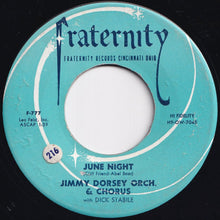 Load image into Gallery viewer, Jimmy Dorsey Orch. - June Night / Jay-Dee&#39;s Boogie Woogie (7 inch Record / Used)
