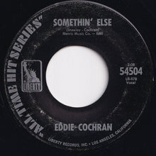 画像をギャラリービューアに読み込む, Eddie Cochran - C&#39;mon Everybody / Somethin&#39; Else (7 inch Record / Used)
