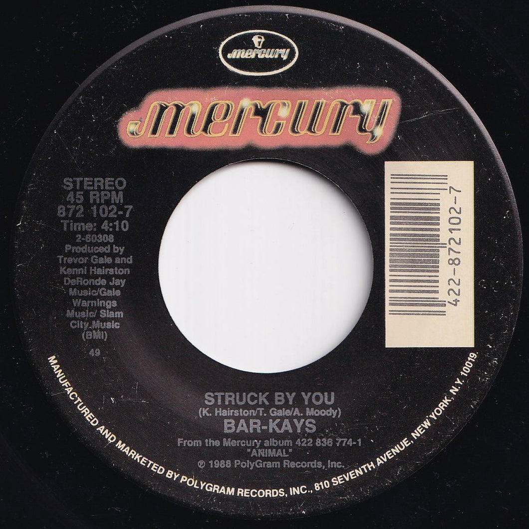 Bar-Kays - Struck By You / Your Place Or Mine (7 inch Record / Used)