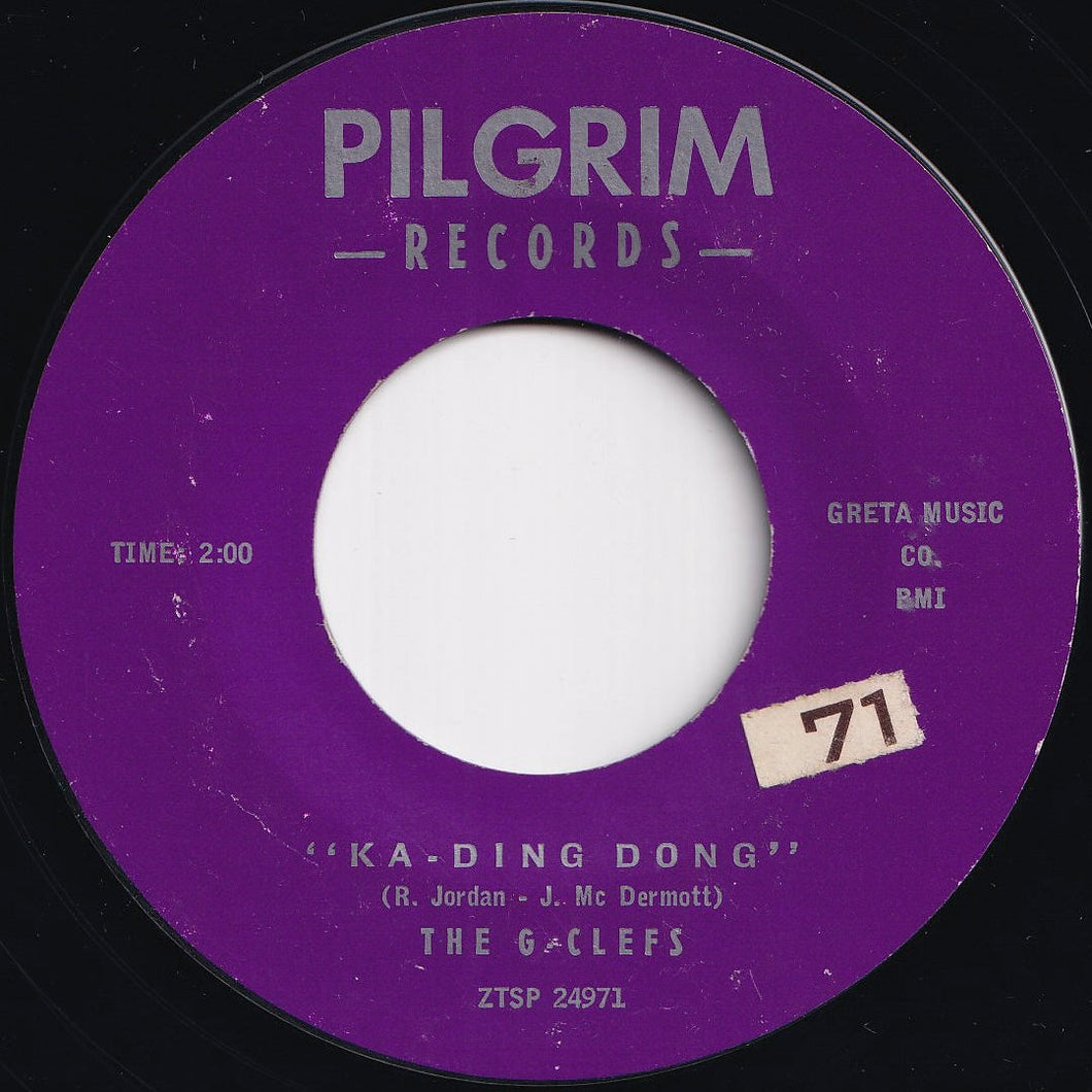 G-Clefs - Ka-Ding Dong / Darla, My Darlin' (7 inch Record / Used)