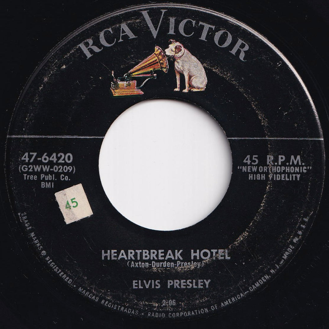 Elvis Presley - Heartbreak Hotel / I Was The One (7 inch Record / Used)