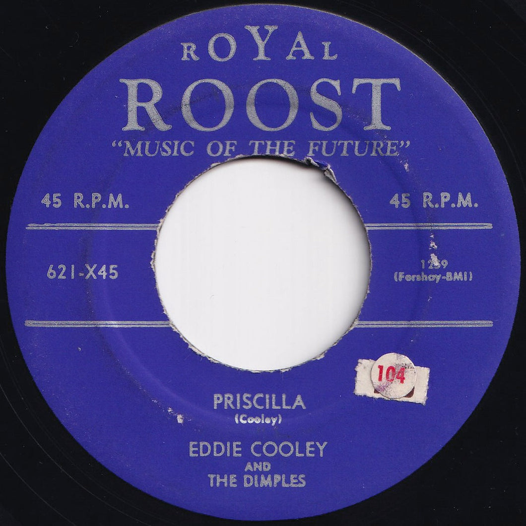 Eddie Cooley And The Dimples - Priscilla / Got A Little Woman (7 inch Record / Used)