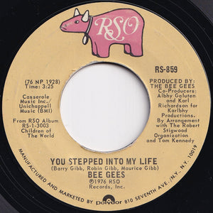 Bee Gees - Love So Right / You Stepped Into My Life (7 inch Record / Used)